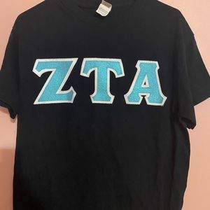 ZTA Glitter Letters